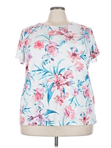 Ideology Short Sleeve Blouse (view 1)