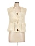 Unbranded 100% Polyester Ivory Sweater Vest Size L - photo 1