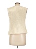 Unbranded 100% Polyester Ivory Sweater Vest Size L - photo 2