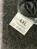 Unbranded 100% Polyester Gray Black Short Sleeve Henley Size 4X - photo 7