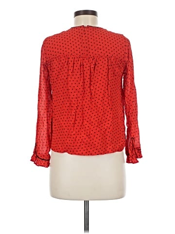 Ganni Long Sleeve Blouse (view 2)