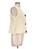 Unbranded 100% Polyester Ivory Sweater Vest Size L - photo 4