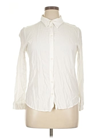 United Colors Of Benetton Long Sleeve Button-Down Shirt (view 1)