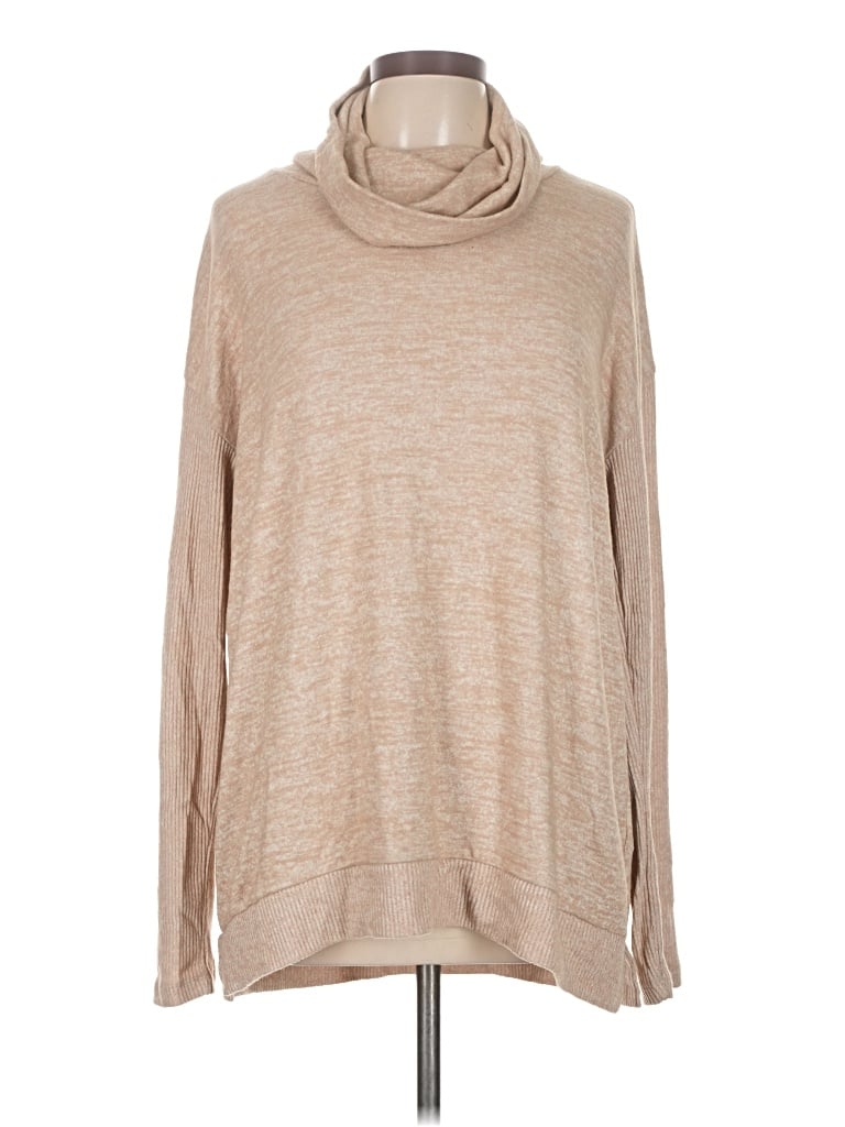 Pre-owned Gap Turtleneck Sweater In Tan