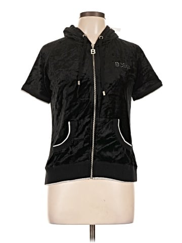 BCBGMAXAZRIA Zip Up Hoodie (view 1)
