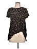 I. Joah Brown Short Sleeve Top Size L - photo 1