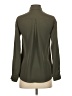 Aqua Solid Green Long Sleeve Blouse Size XS - photo 2