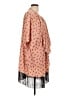 Lularoe 100% Polyester Orange Kimono Size L - photo 4