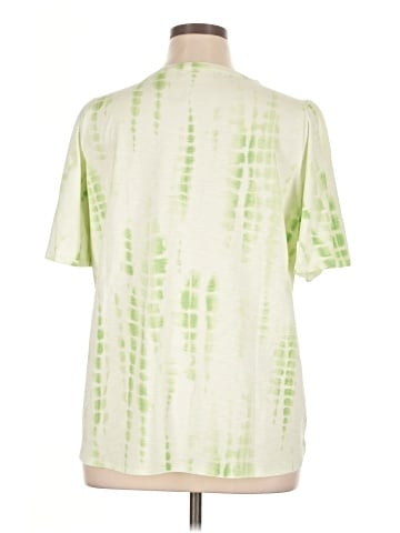 Belle By Kim Gravel Short Sleeve Henley (view 2)