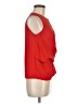 Zara Basic Red Sleeveless Blouse Size M - photo 4