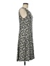 Perceptions Print Blue Casual Dress Size M - photo 4