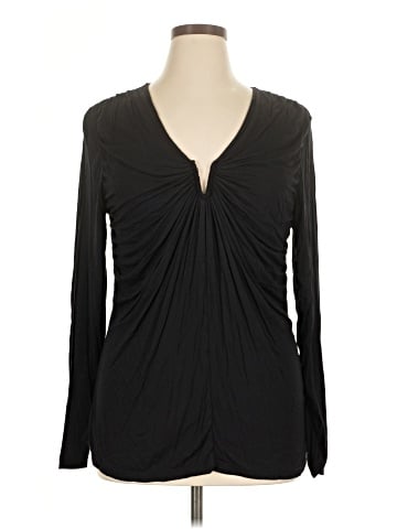 Daisy Fuentes Long Sleeve Blouse (view 1)