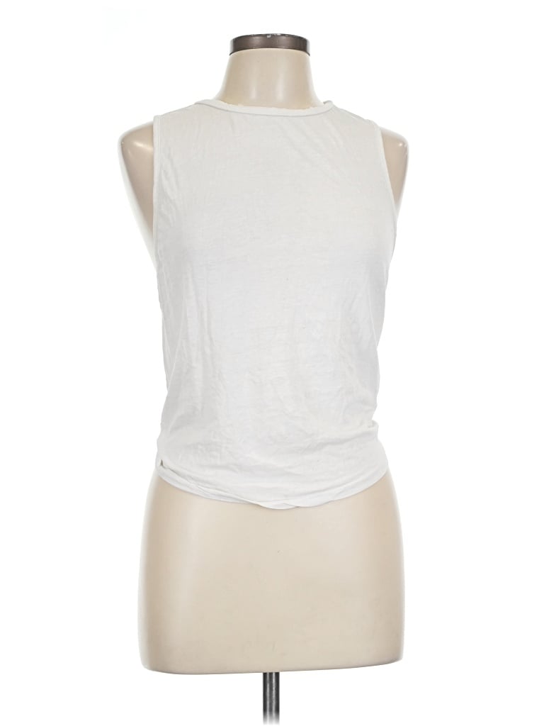 Pre-owned Forever 21 Sleeveless T-shirt In White