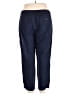 Ann Taylor LOFT Solid Blue Casual Pants Size 14 - photo 2