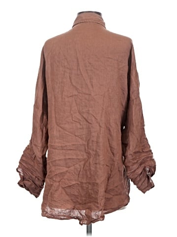 Zara Long Sleeve Button-Down Shirt (view 2)