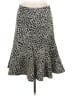 Susan Bristol Animal Print Gray Casual Skirt Size 6 - photo 1