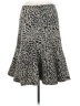 Susan Bristol Animal Print Gray Casual Skirt Size 6 - photo 2