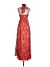Aqua 100% Cotton Red Casual Dress Size S - photo 2