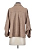 Max Studio 100% Polyester Tan 3/4 Sleeve Blouse Size S - photo 2