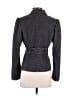 White House Black Market Tweed Gray Blazer Size 4 - photo 2