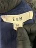 E&M Collection Blue Short Sleeve Blouse Size M - photo 7