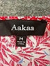 AaKaa 100% Rayon Red Casual Pants Size M - photo 7
