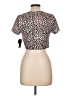 No Boundaries Tan Short Sleeve Top Size L - photo 2