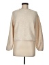 Topshop Metallic Tan Turtleneck Sweater Size 8 - photo 1