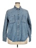 Maurices Blue Long Sleeve Button-Down Shirt Size 20 (2) - photo 1