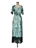Assorted Brands Tie-dye Teal Casual Dress One size - photo 1