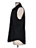Primark Black Sleeveless Button-Down Shirt Size L - photo 5