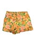 Les Serein 100% Polyester Floral Yellow Shorts Size 36 waist (estimated) - photo 1
