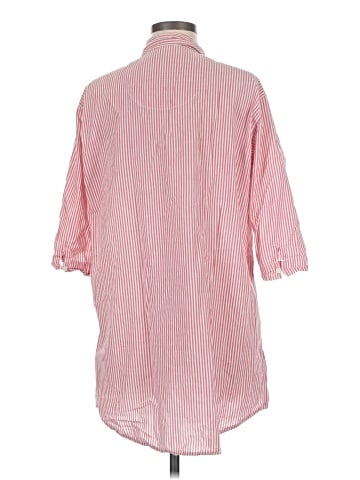 Lauren by Ralph Lauren 3/4 Sleeve Button-Down Shirt (view 2)