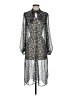 Zara Basic Gray Cocktail Dress Size S - photo 1