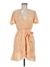 Unbranded 100% Polyester Orange Casual Dress Size M - photo 1