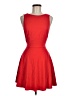 Unbranded Solid Red Cocktail Dress Size M - photo 1