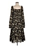 Hayden 100% Polyester Floral Black Casual Dress Size M - photo 1