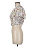 70°F/21°C 100% Polyester White Short Sleeve Blouse Size M - photo 5