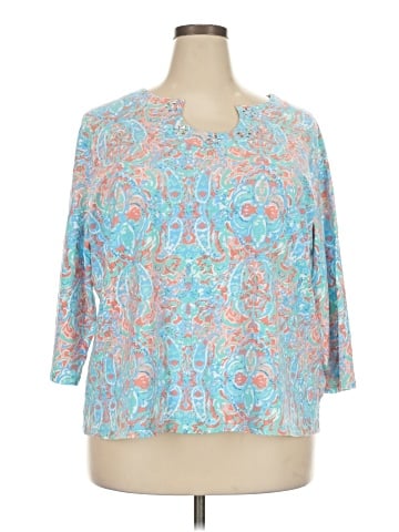 Ruby Rd. 3/4 Sleeve Blouse (view 1)