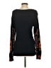 Unbranded Floral Black Pullover Sweater Size S (estimated) - photo 2