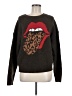Lucky Brand Animal Print Brown Pullover Sweater Size M - photo 1