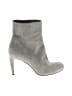 Gucci 100% Suede Gray Suede Ankle Boot Size EU (IT) 39 1/2 / US 9 1/2 - photo 1