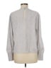 Maison d' Amelie 100% Polyester Gray Long Sleeve Blouse Size M - photo 2
