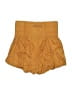 FP Movement 100% Polyamide Solid Gold Shorts Size S - photo 2