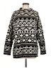 J.Jill Print Black Pullover Sweater Size M - photo 1