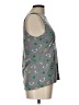 Modern Lux Gray Sleeveless T-Shirt Size L - photo 4