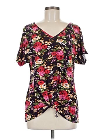 Doublju Short Sleeve Blouse (view 1)