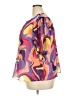 Nicole Miller 100% Polyester Purple Short Sleeve Blouse Size 3X - photo 5
