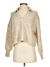 Sincerely Jules Metallic Tan Pullover Sweater Size S - photo 1