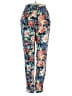 Minkpink 100% Viscose Floral Blue Casual Pants Size S - photo 1